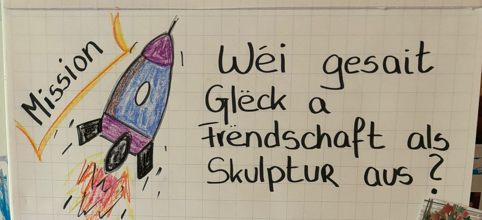 Skulptur – De Bam vun eiser Stëmm